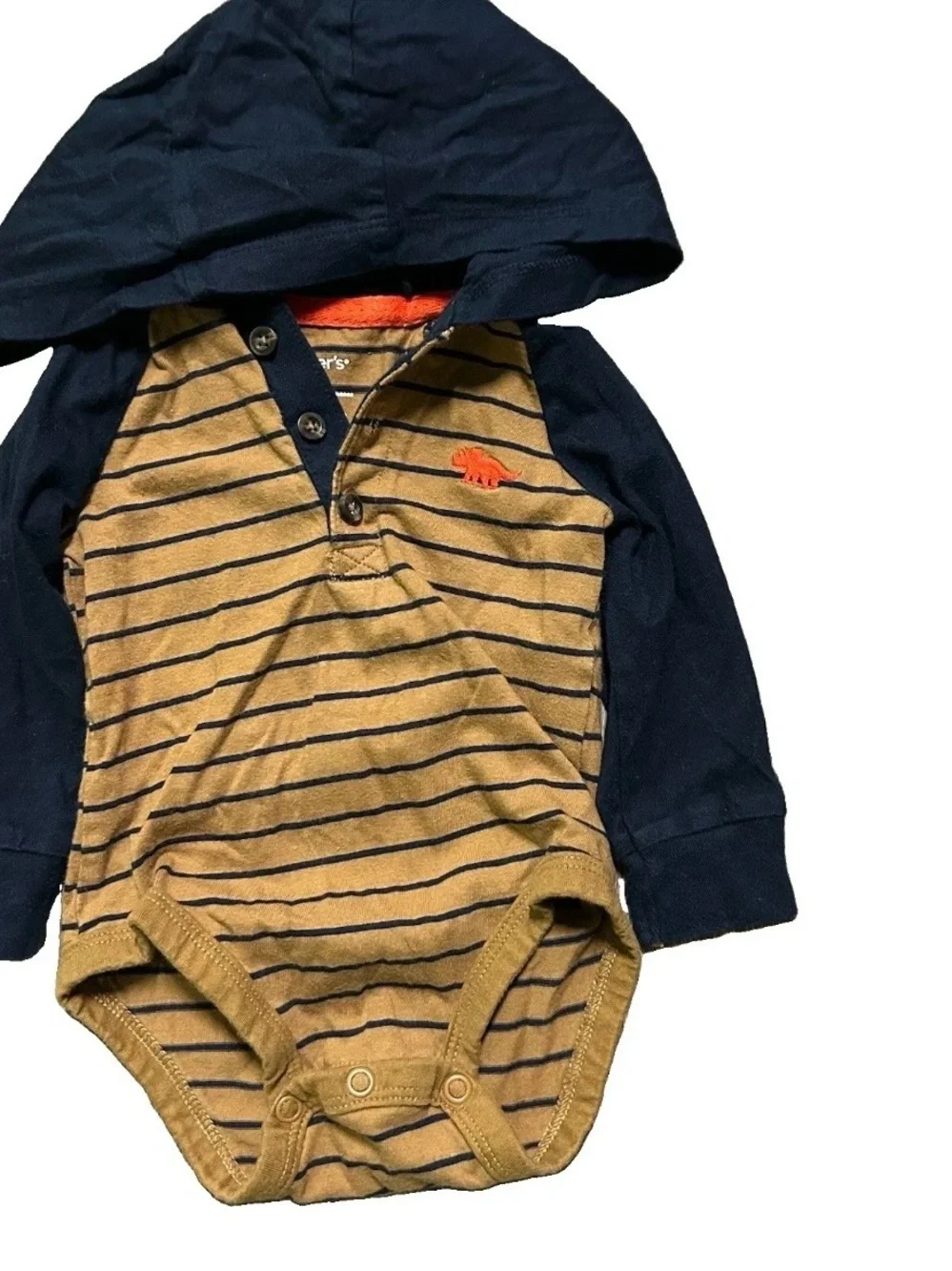 Neutral Baby Winter Long Sleeve Bodysuits Stripes Size 3-6 Months